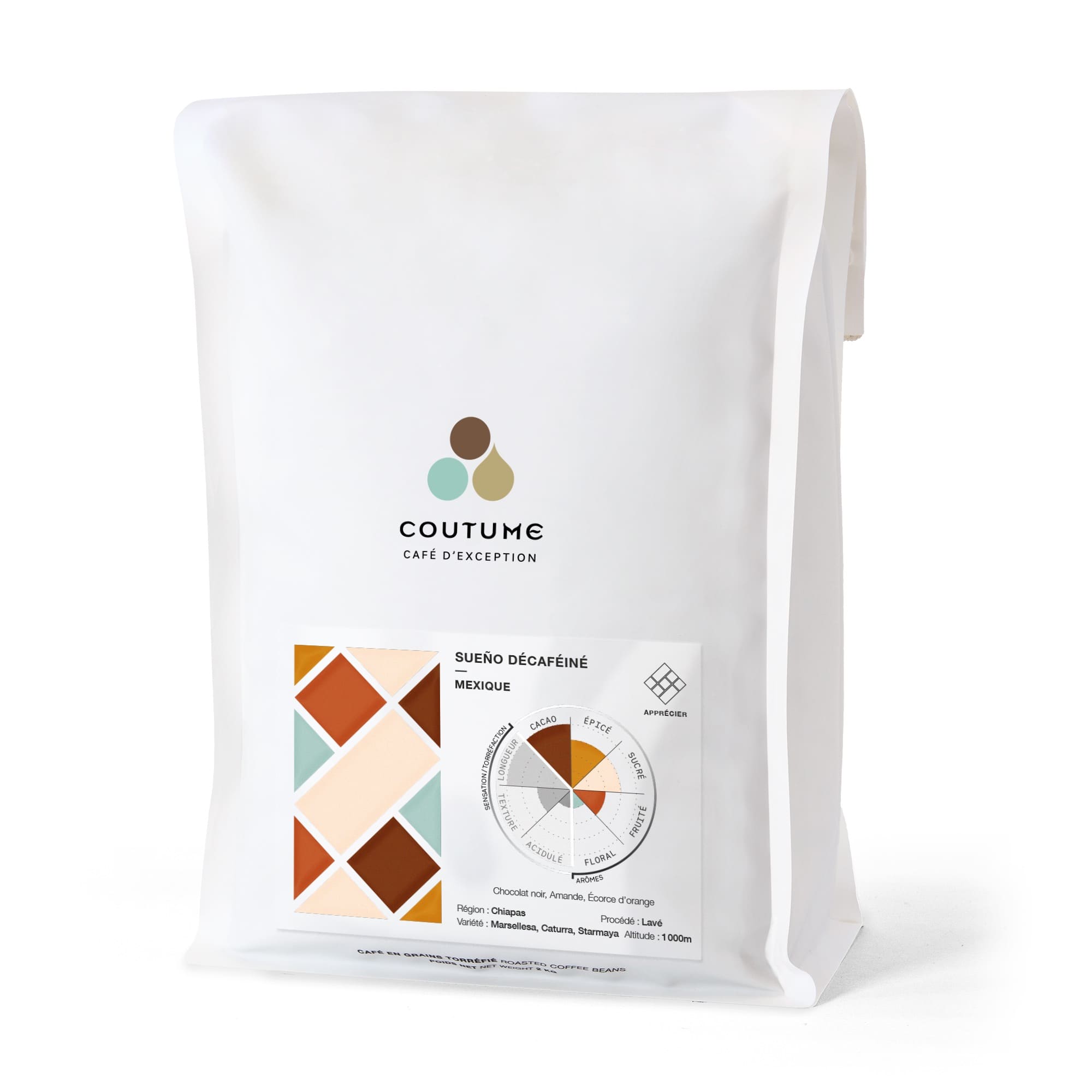 Photo of Café Décaféiné Mexique Sueño 2kg