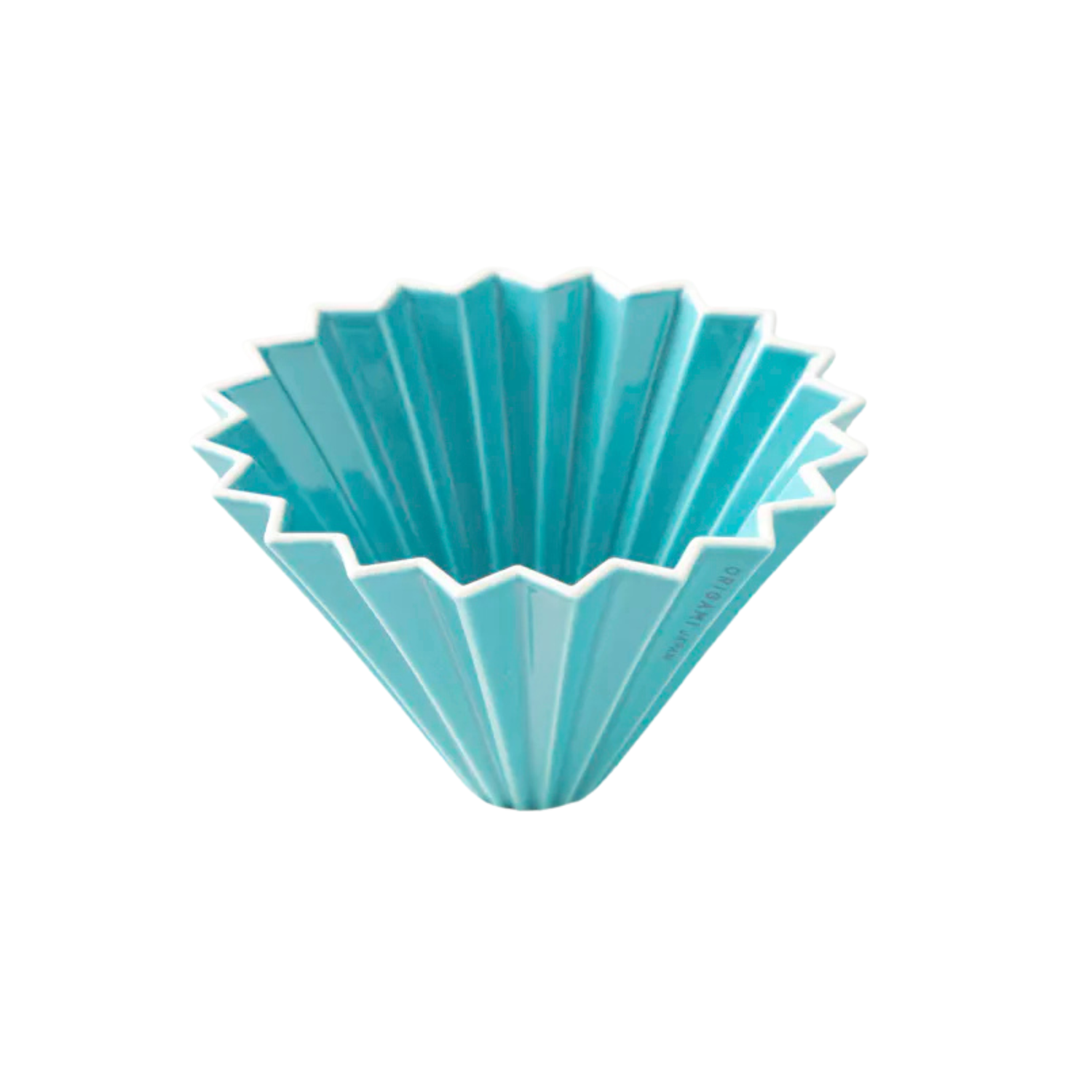 Dripper ORIGAMI M turquoise 4 tasses