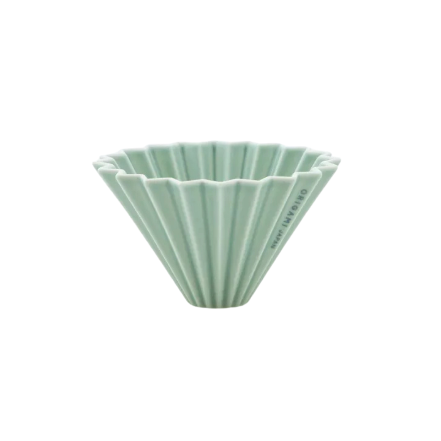 Dripper ORIGAMI S vert pastel 2 tasses