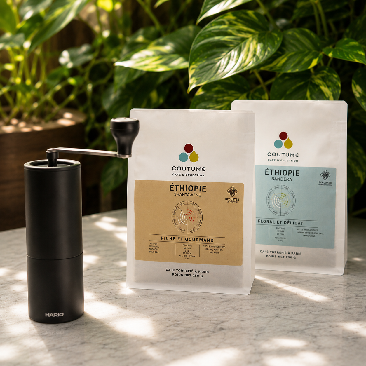 Pack Rituel coffee & moulin à café