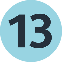 Logo ligne de métro 13