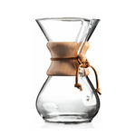 cafetière chemex verre et bois 6tasses