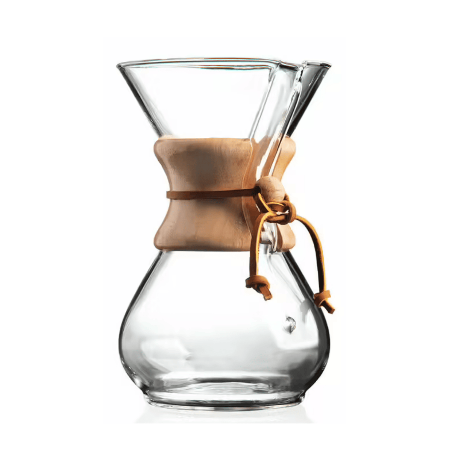 cafetière chemex verre et bois 6tasses