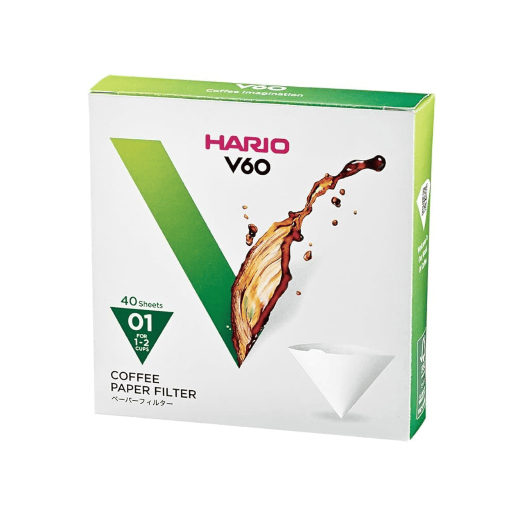 Boite de 40 filtre v60 no1 Hario