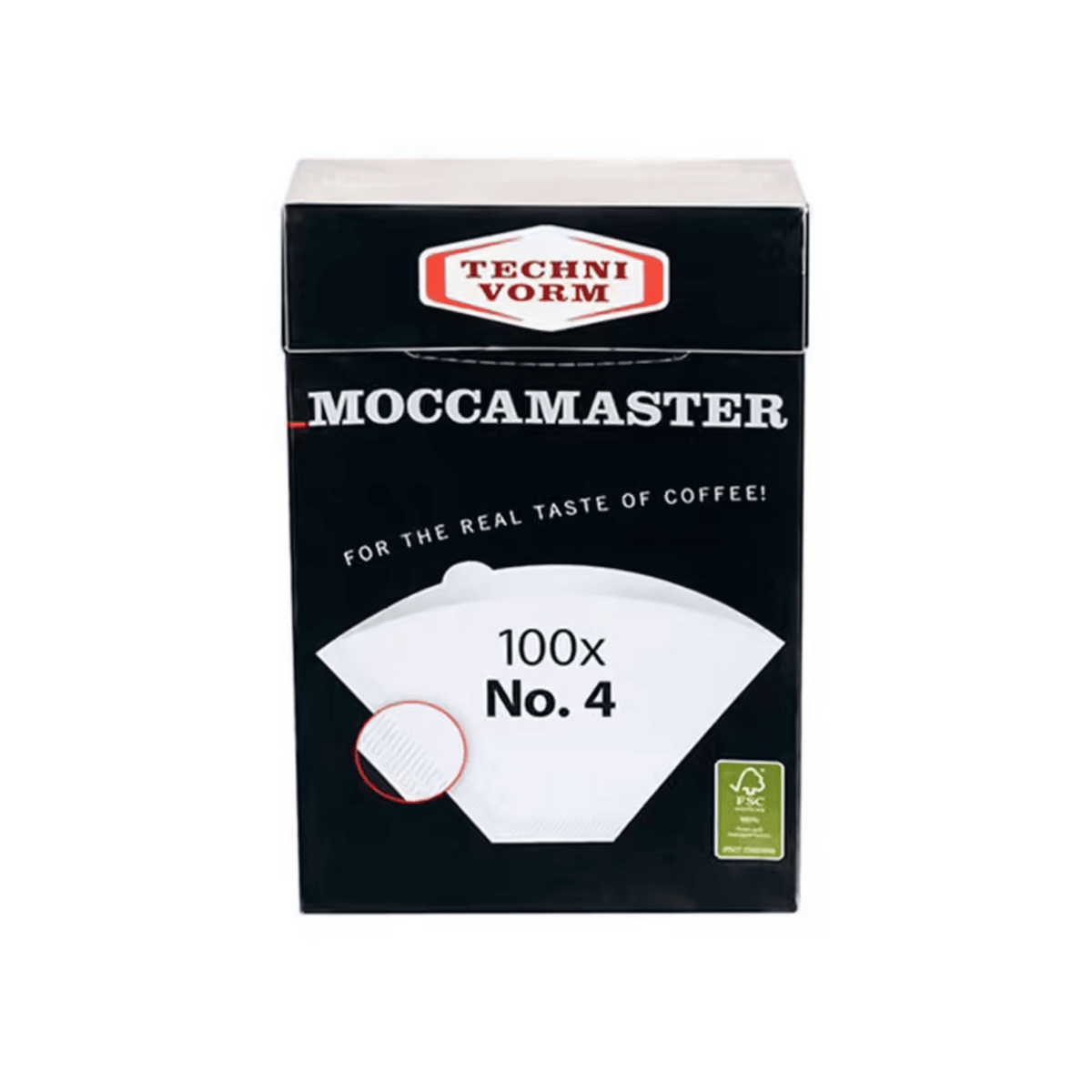 boit de 100 filtre no 4 moccamaster