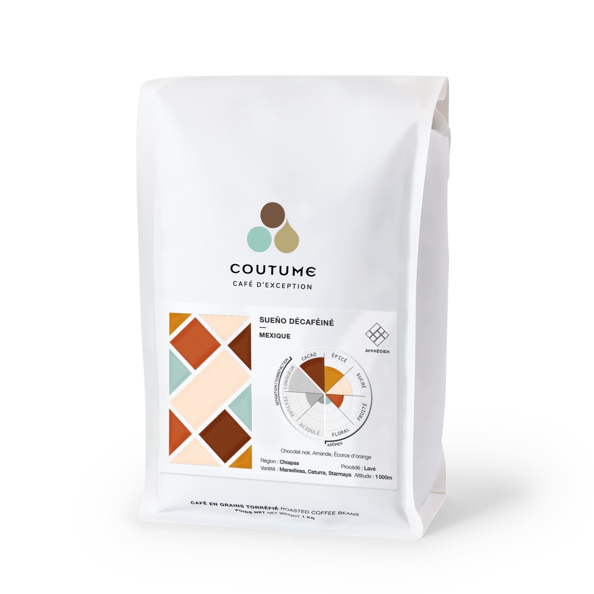 Photo of Café Décaféiné Mexique Sueño 1kg