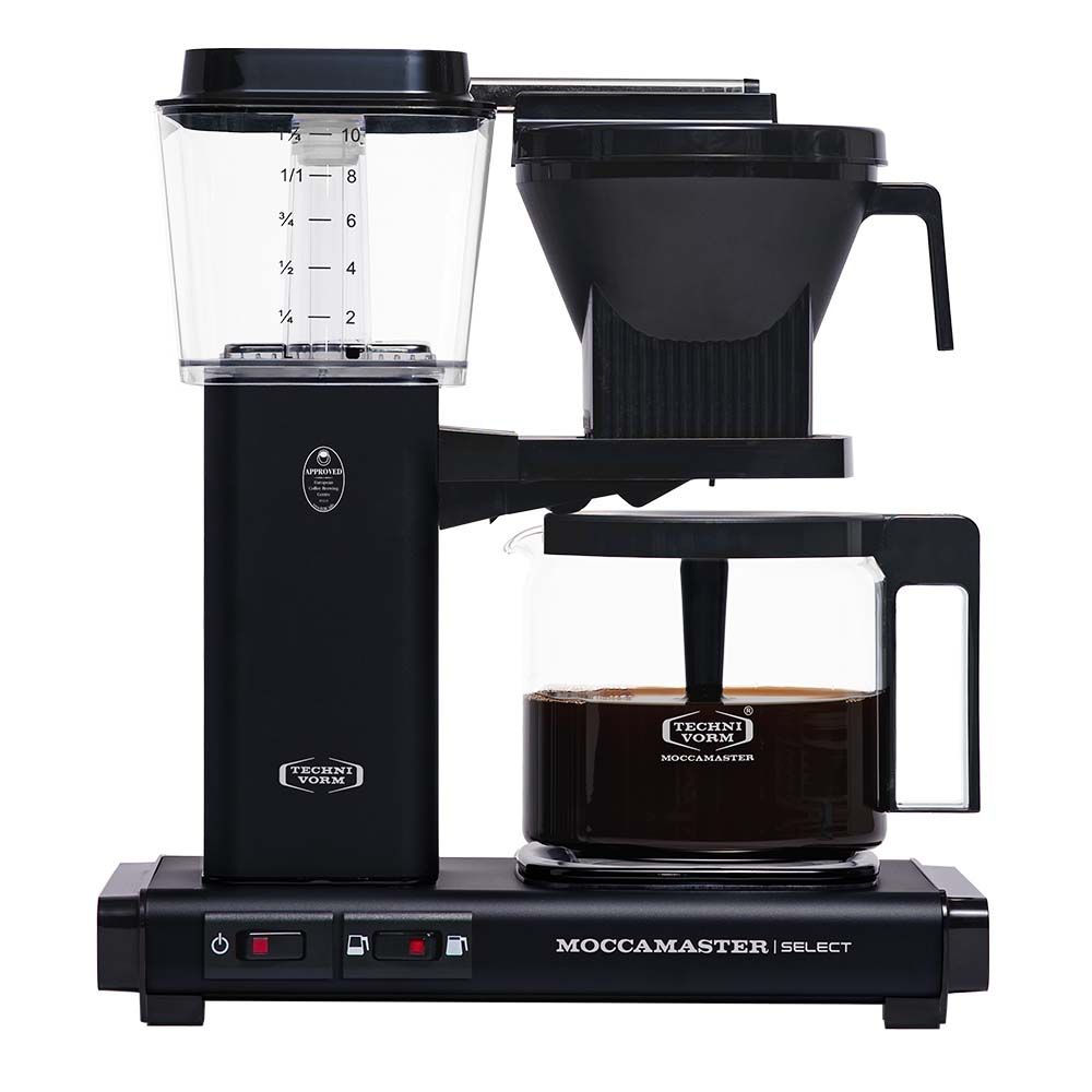 Moccamaster KBG741 Select - Cafetière filtre - Mat Black 1.25L