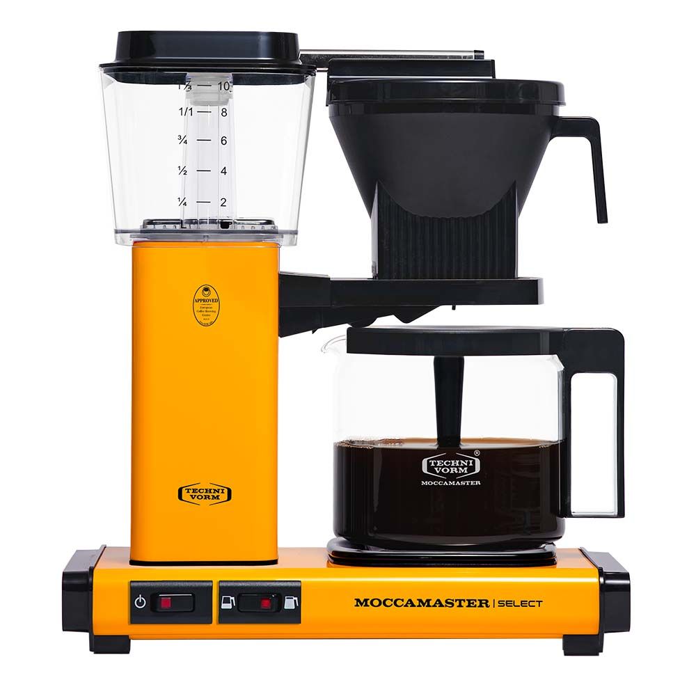 Moccamaster KBG741 Select - Cafetière filtre - Jaune 1.25L